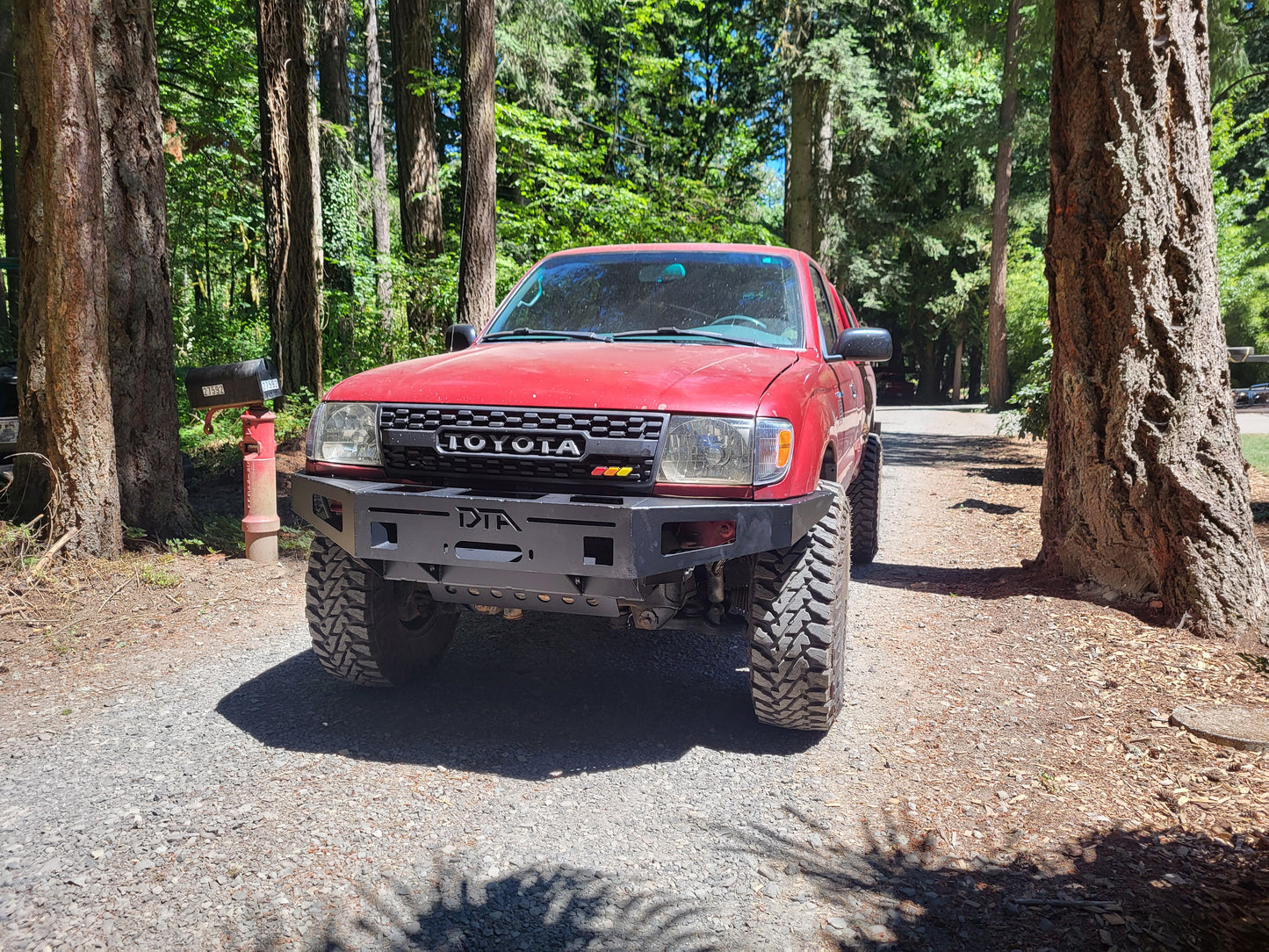 1995-2004 Toyota Tacoma VS1 Bumper DXF | CNC Cut Files | DTA Fabrication