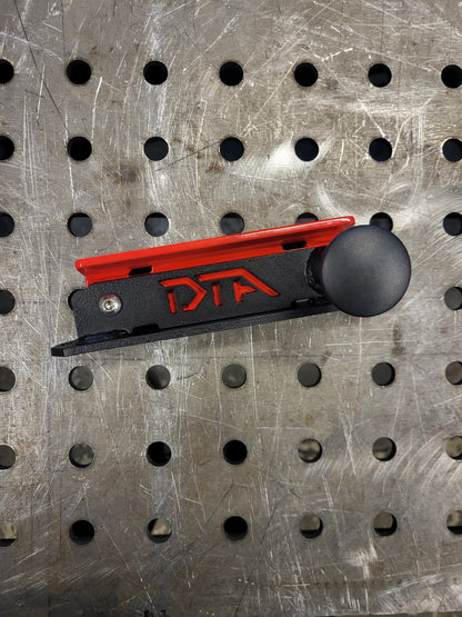 Quick Release Fire Extinguisher Mount (RAW, NON POWDER COATED)