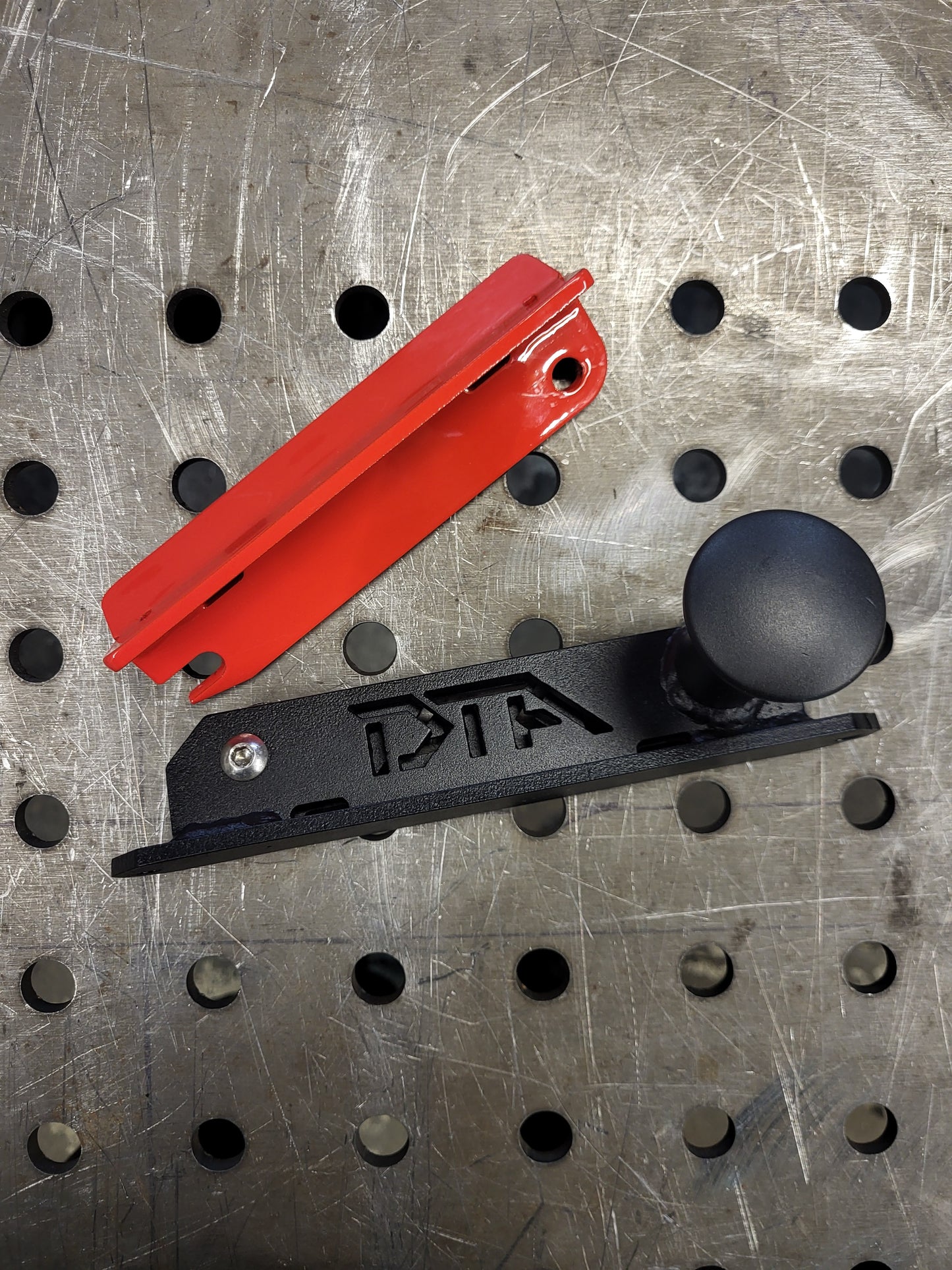 Quick Release Fire Extinguisher Mount (RAW, NON POWDER COATED)