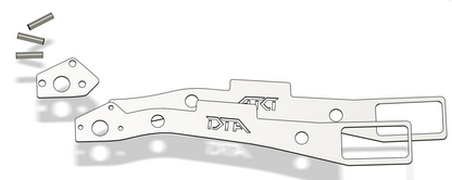 1986 - 1994 Pickup and 4Runner Frame Plates W/ IFS Box Mount