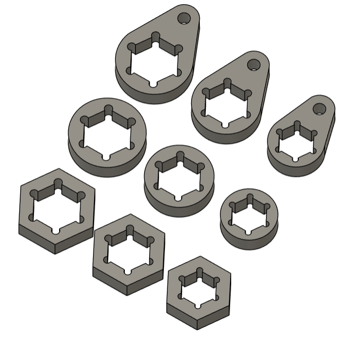 Bolt-On Nut/Bolt Retainers - Sold in pack of 10