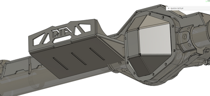 Universal Hydraulic Steering Ram Mount
