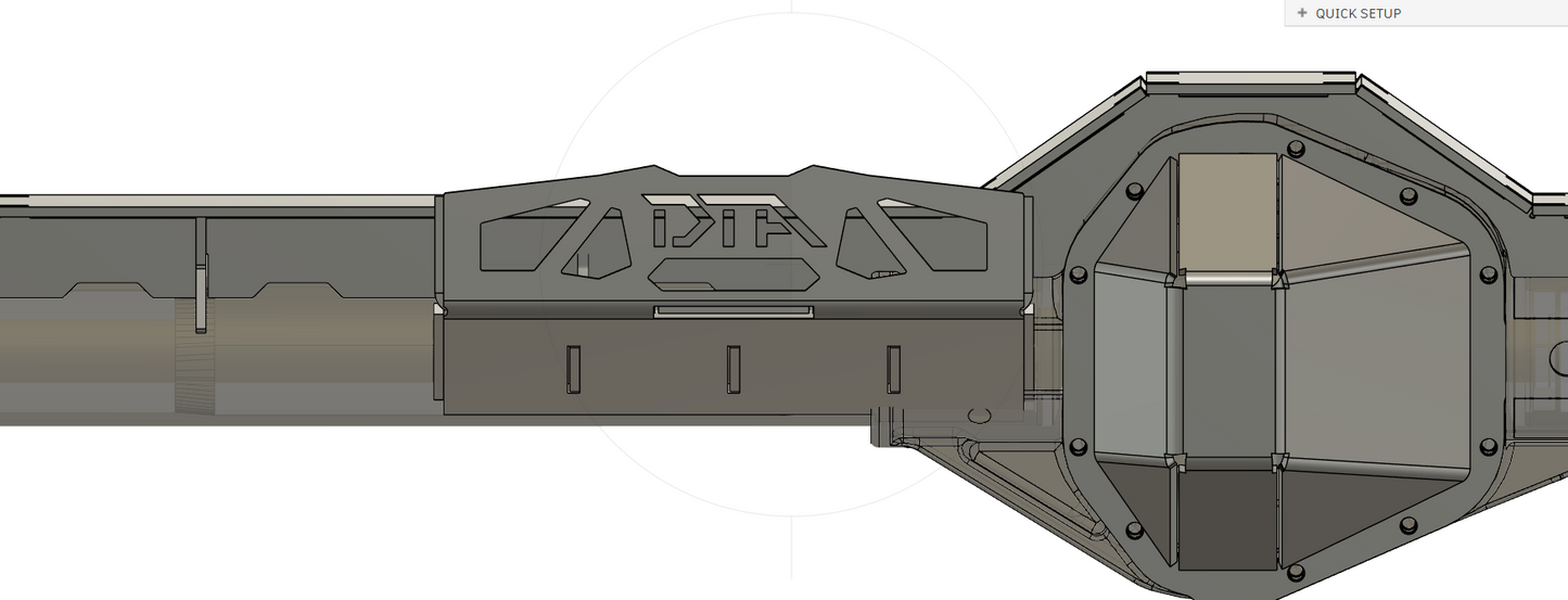 Universal Hydraulic Steering Ram Mount